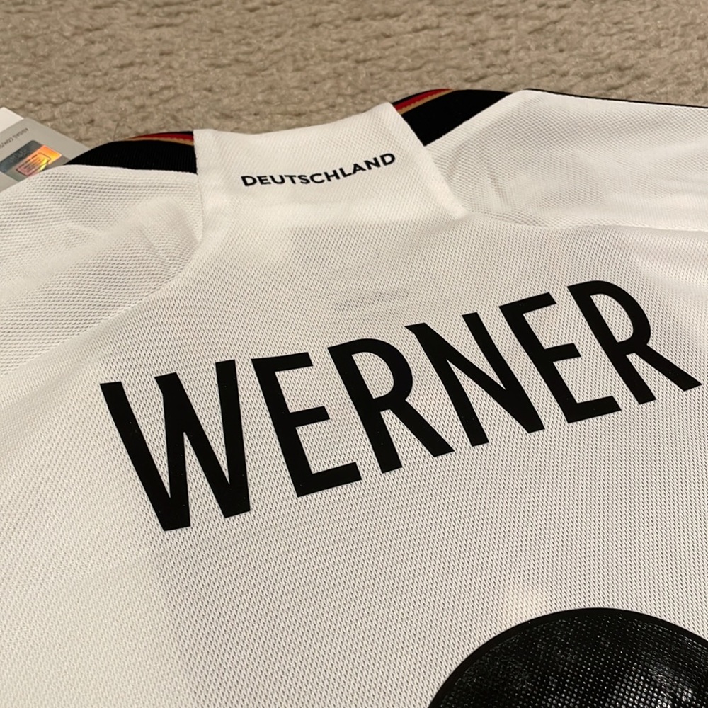 Adidas Timo Werner Germany 22/23 Home Jersey men size L BNWT - Picture 6 of 6